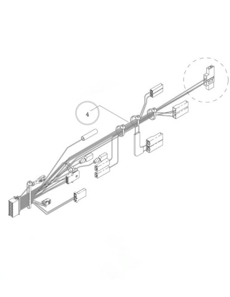 Cableado Hydro 4200 WR10-4 KB