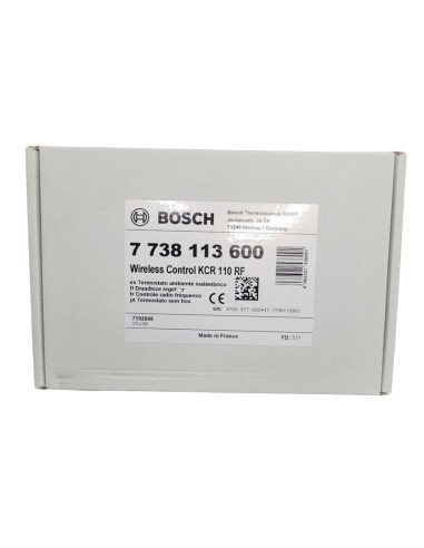 Termostato ambiente modulante inalámbrico Bosch KCR110RF